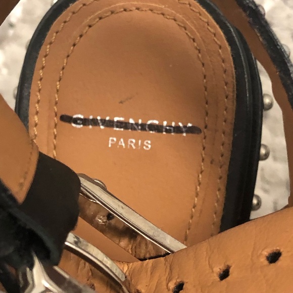 FLASH SALE! Givenchy studded double strap sandals - Picture 5 of 8